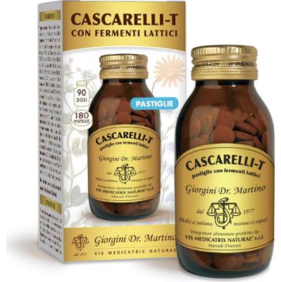 Dr Giorgini cascarelli-t tabletki z fermentem mlekowym 90 g - 180 tabletek 500 mg
