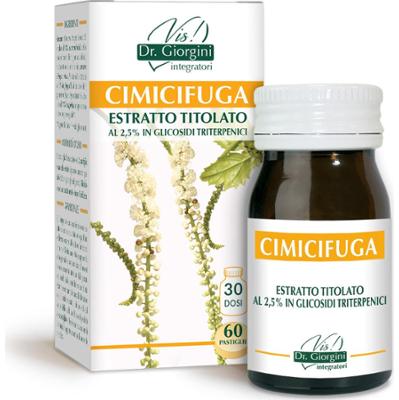 Dr Giorgini Cimicifuga ekstrakt miareczkowany 60 tabletek 500 mg - 30 gr