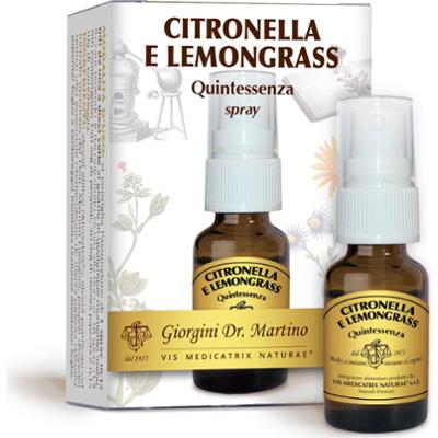 Dr Giorgini Trawa cytrynowa i trawa cytrynowa Quintessenza 15 ml sprayu