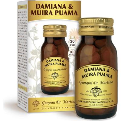 Dr Giorgini damiana i muira puama 100 tabletek z 500 mg - 50 gr