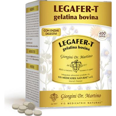 Dr Giorgini Legafer-T Żelatyna wołowa 200 g - Tabletki po 500 mg