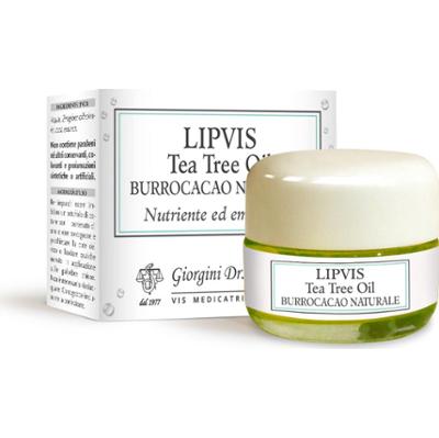 Dr Giorgini Lipvis Tea Tree Oil - Balsam do ust Naturale 15 Ml