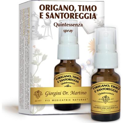 Dr Giorgini Oregano Tymianek Cząber Quintessenza 15 ml sprayu