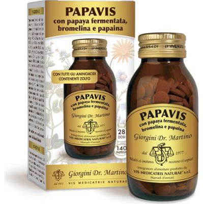 Dr Giorgini Papavis 140 tabletek 500 mg - 70 gr