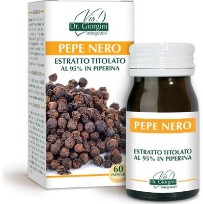 Dr Giorgini ekstrakt pieprzu czarnego miareczkowany 60 tabletek 500 mg - 30 gr