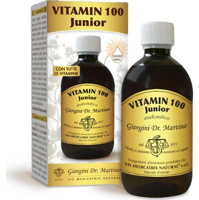 Dr Giorgini Vitamin 100 Junior Płyn Bezalkoholowy 500 Ml