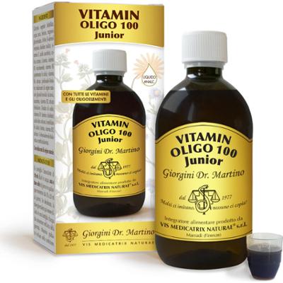 Dr Giorgini Vitamin Oligo 100 Junior Płyn Bezalkoholowy 500 Ml