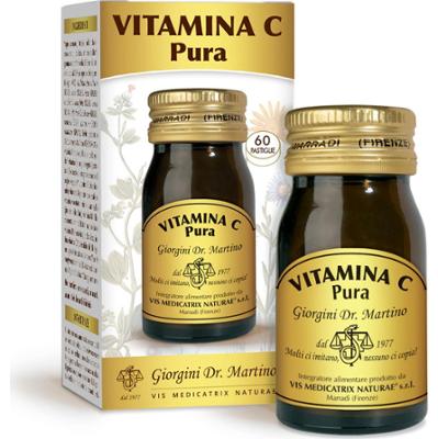 Dr Giorgini Czysta witamina C 180 tabletek 500 mg - 90 gr