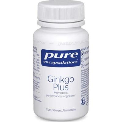 Pure Encapsulations Ginkgo Plus 60 kapsułek