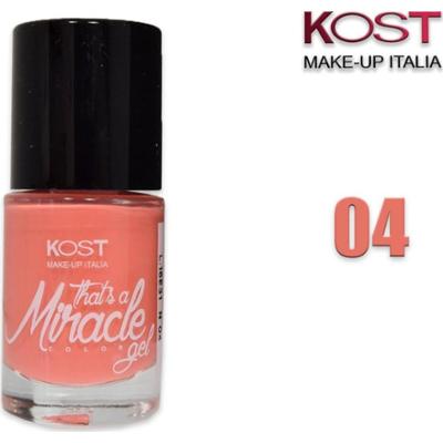 That's Miracle Gel 04 Kost Peach Pink Lakier do paznokci