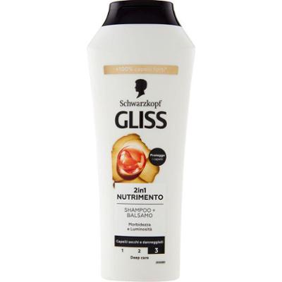 Gliss Shampoo 2w1 Nutrimento Szampon + Odżywka 250 ml