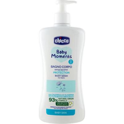 Chicco Baby Moments Płyn do kąpieli do ciała Protection 0m+ 500 ml