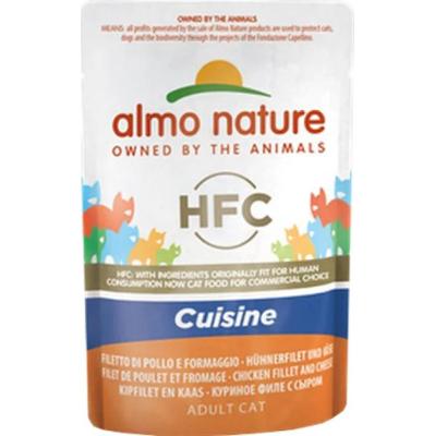 Almo nature Filet z kurczaka w galaretce HFC i ser - 55GR