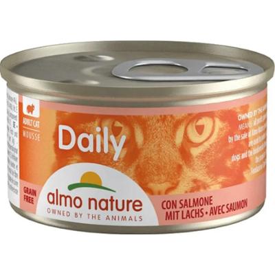 Almo nature MENU CODZIENNE KOTY Z ŁOSOSIEM 85G