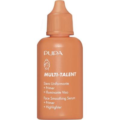 Pupa Multi-Talent Uniform Serum + Baza + Rozświetlacz do Twarzy - Serum do twarzy 3 w 1, baza i rozświetlacz 001 - Złoty blask