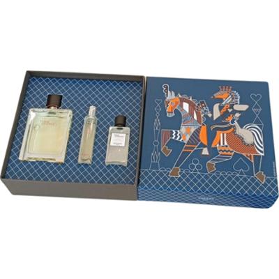 Hermès Terre D'Hermes Eau De Toilette 100ml + Eau De Toilette 15ml + Balsam po goleniu 40ml Zestaw prezentowy