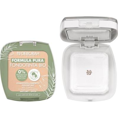 Deborah Bio Powder Mat Compact Foundation Spf 20 Pure Formula 04 - Karmel (23 g)