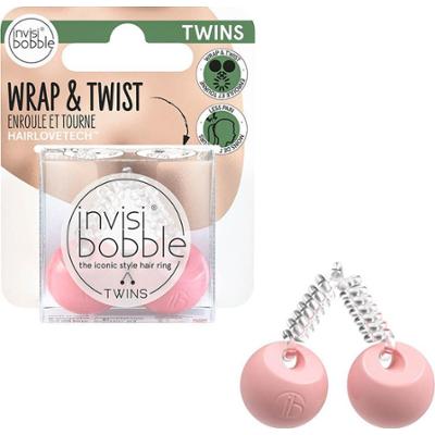 Invisibobble Twins Hang Pack (Prima Ballerina) - Opaska na głowę z kuleczkami
