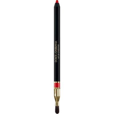 Dolce&Gabbana My Lip Overliner konturówka do ust z pędzelkiem kolor 08 My Devotion Red - Pink Tonowana czerwień 1,2 g