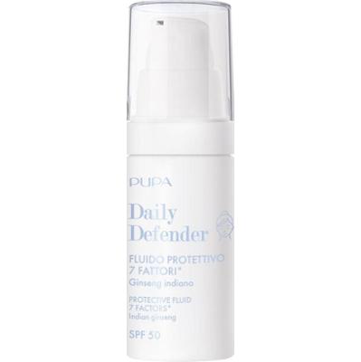 Pupa Daily Defender Płyn Ochronny 7 Faktorów Spf 50 - Ultralekki Płyn. Chroni, nawilża i ujednolica 002 - kolorowy (30 ml)