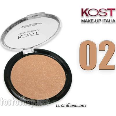 Puder rozświetlający w kompakcie Perfect Glow Kost 02