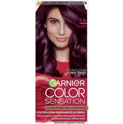 Garnier Color Sensation Trwała koloryzacja w kremie 3.16 Głęboki Fiolet