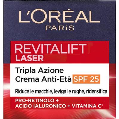 L'oréal paris Revitalift Laser Potrójna Zione Krem Anti Eta' Spf25 50 ml