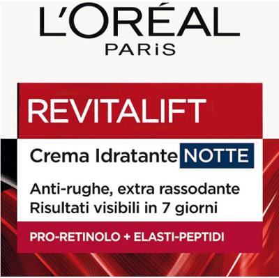 L'oréal paris Revitalift Nawilżający krem na noc przeciwzmarszczkowy ekstra ujędrniający 50 ml