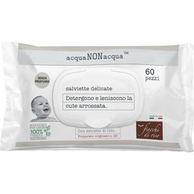 Fiocchi Di Riso Chusteczki nawilżane Water Delicate Wipes Not Water 60 sztuk