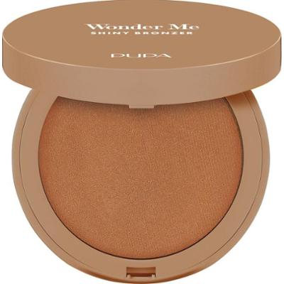 Pupa Wonder Me Shiny Bronzer - Terra Wypiekany Rozświetlający 004 - Ciemny Ciepły 6 G