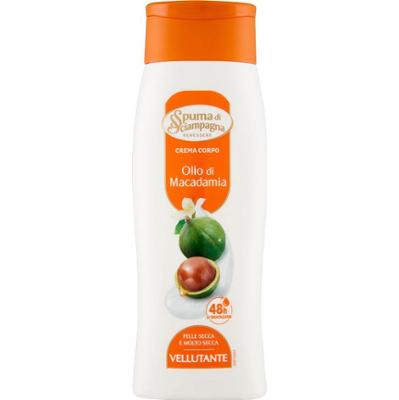 Spuma di sciampagna Krem do ciała z olejkiem Macadamia o aksamitnym działaniu 250 ml