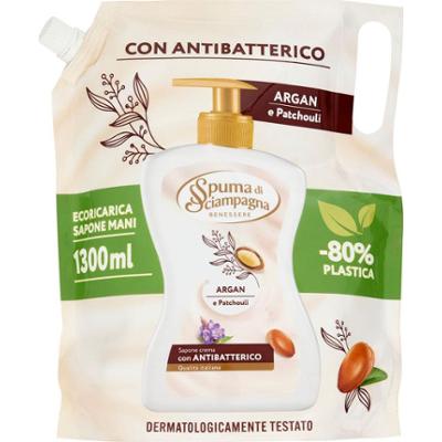 Spuma di sciampagna Kremowe mydło Argan i Patchouli Ecoricarica 1300 ml