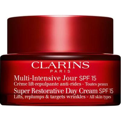 Clarins Multi-Intensive Day Spf 15 - Przeciwzmarszczkowy krem liftingująco-wypełniający do każdego rodzaju skóry 50 ml