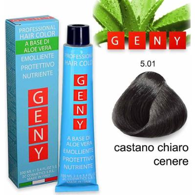Profesjonalny barwnik Geny 100 ml jasnobrązowy popiół 5.01