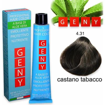 Profesjonalny barwnik Geny 100 ml brąz tytoniowy 4,31