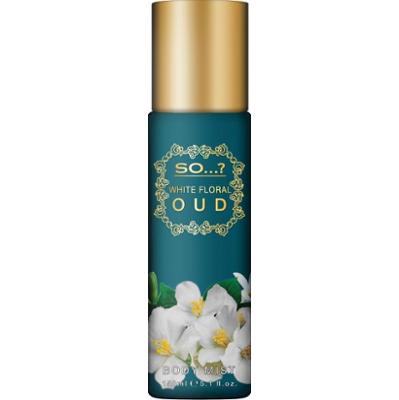 So...? Biały kwiatowy spray do ciała Oud 150 ml