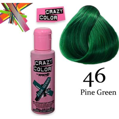 Crazy color półtrwały 100 ml sosnowo-zielony