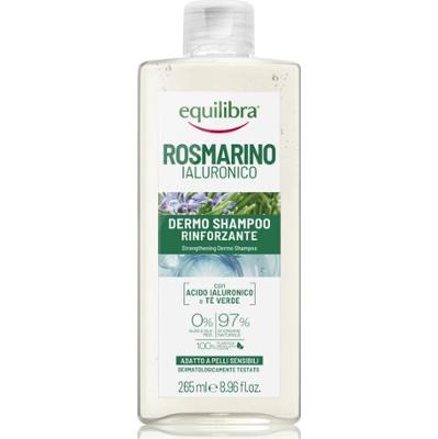 Equilibra Szampon wzmacniający Rosmarino Ialuronico Dermo z kwasem hialuronowym i zieloną herbatą 265 ml