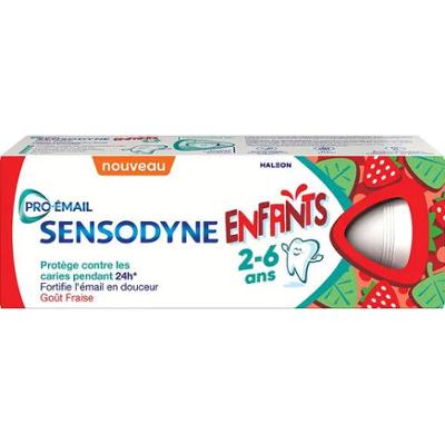 Sensodyne Pro-Email Pasta do zębów dla dzieci 2-6 lat Truskawka 50ml