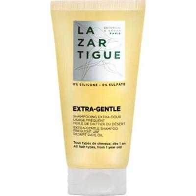 Lazartigue Szampon Extra Delicate do częstego stosowania, wszystkie rodzaje włosów, 55 ml