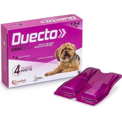 Alfamed sa Duecto Spot-on 4 Pipety - XSmall 1,5- 4 Kg