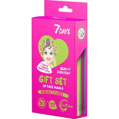 7 days Zestaw masek do twarzy Beauty Week 1 sztuka