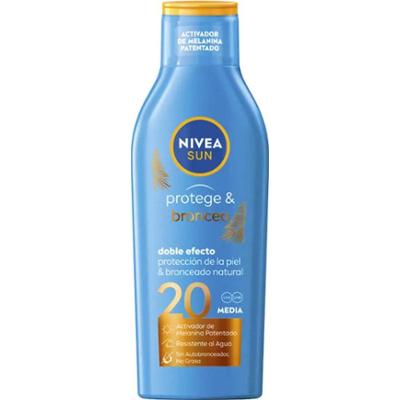 Nivea Mleko Sun Protege i Broncea Spf20 200 ml