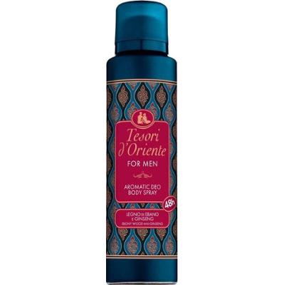 Tesori d'oriente Dezodorant w sprayu 48h dla mężczyzn Drzewo hebanowe i Ginseng 150 ml
