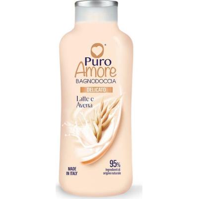 Puro amore Mleko I Owies - Żel pod prysznic 650 ml