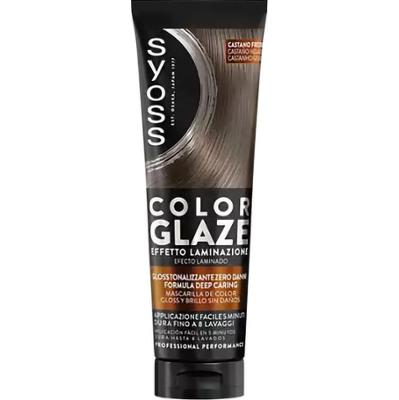 Syoss Color Glaze z efektem laminacji CHŁODNY BRĄZ