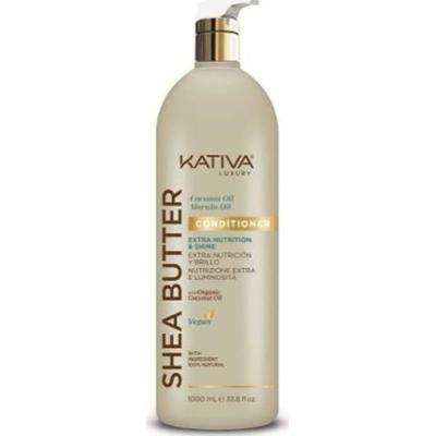 Odżywka z masłem shea Kativa, olej kokosowy i marula, 1000 ml