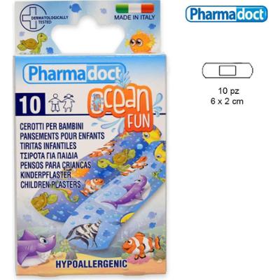 Pharmadoct 10 szt. plastrów drukowanych dla dzieci