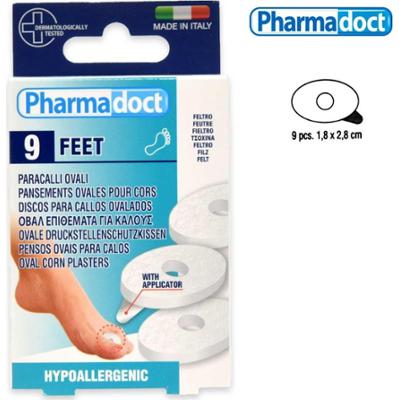 Podkładki filcowe owalne Pharmadoct 9 szt