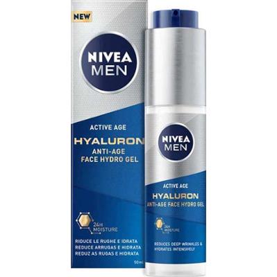 Nivea Hialuronowy żel nawilżający do twarzy Anti-Age 50ml dla mężczyzn